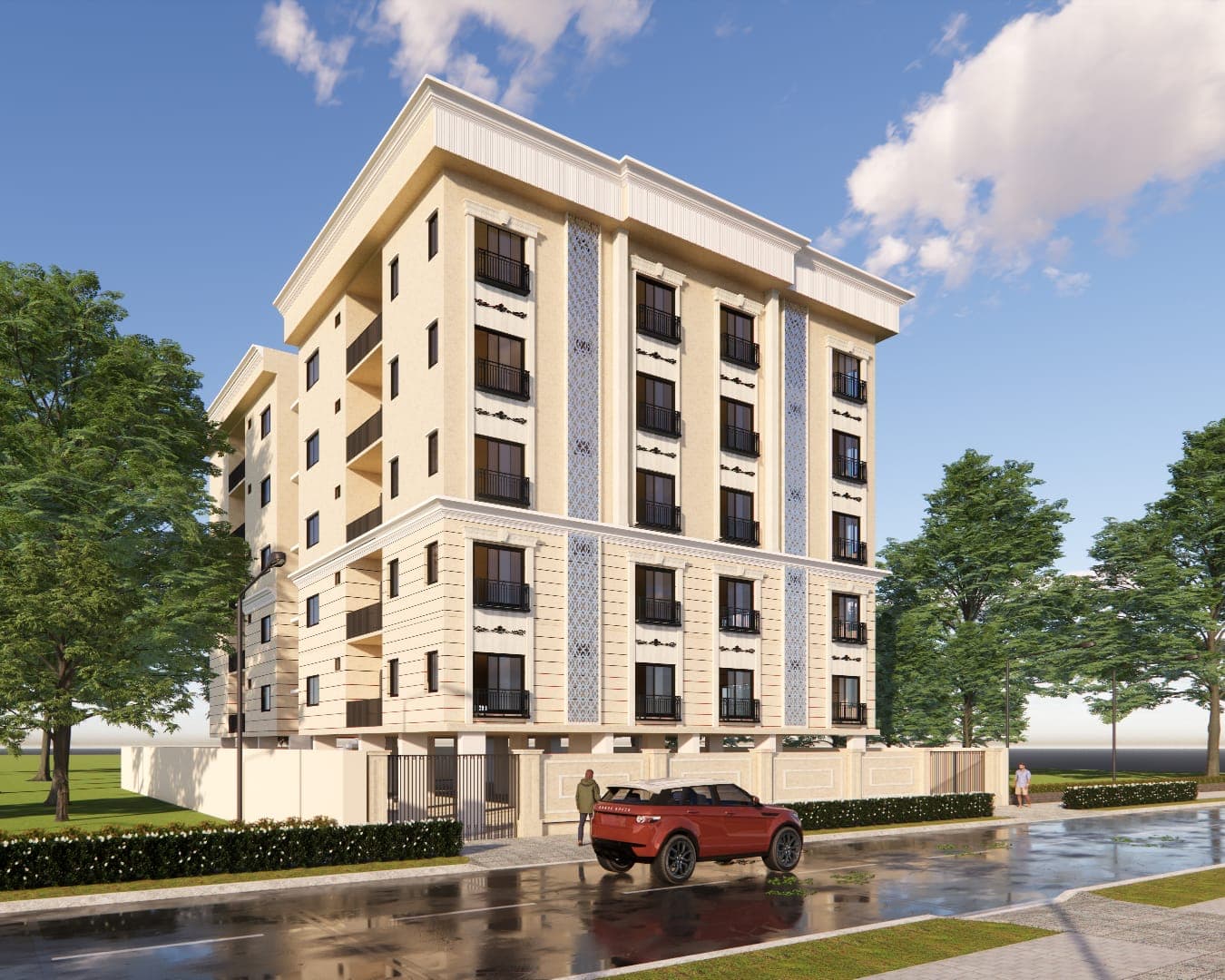 Zeven-M Ace Apartments — overview